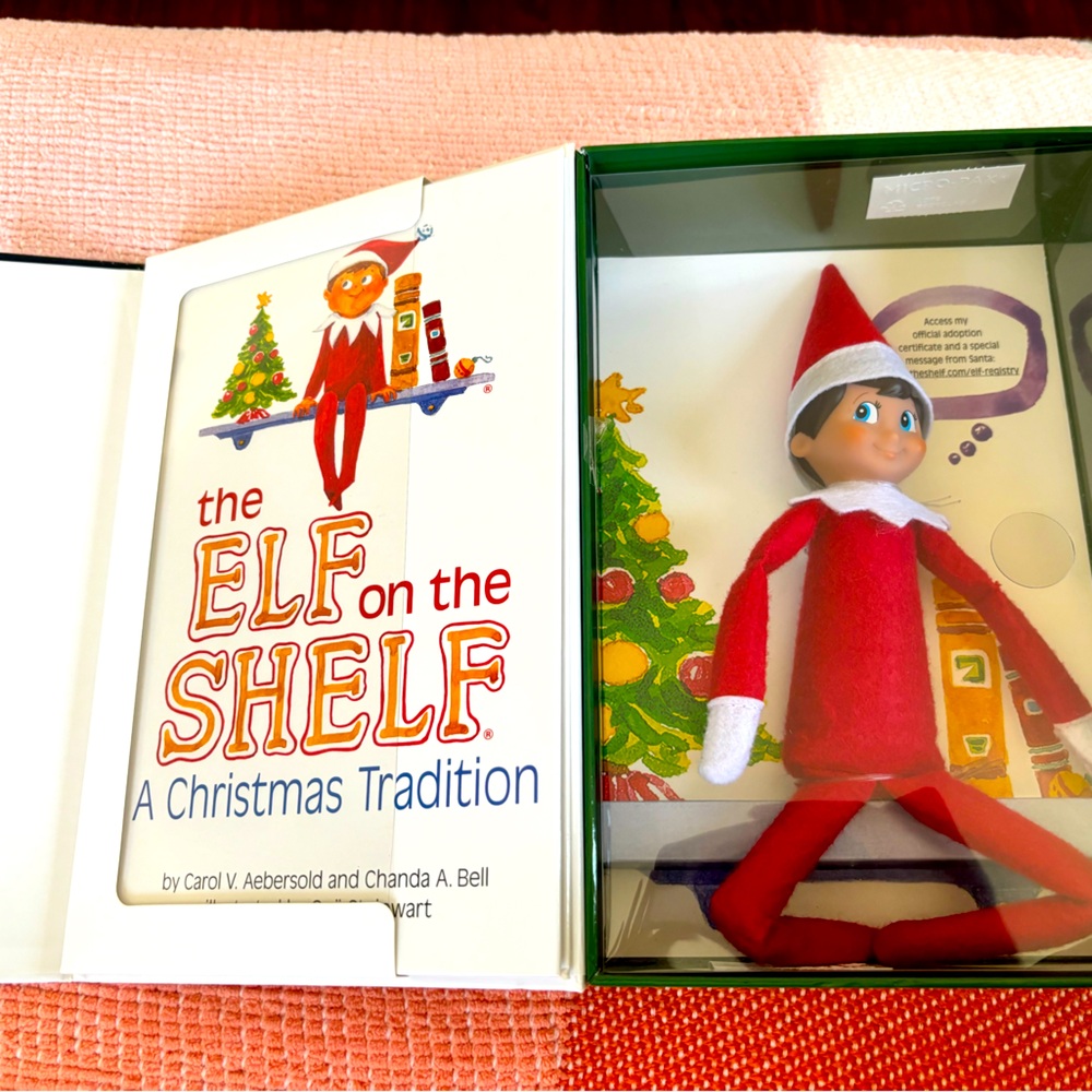 ELF ON THE SHELF NEW COMPLETE SET (BOY)